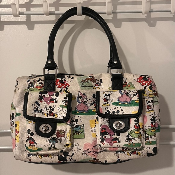 Disney Multicolor Mickey Mouse Satchel - Picture 1 of 5